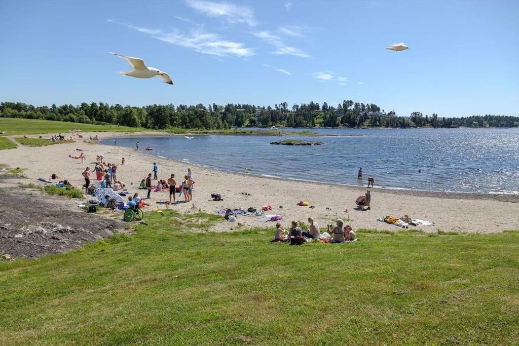 Scandpoint Apartment Fornebu Near Sea Front With Outdoor Walk! Stabekk Екстер'єр фото